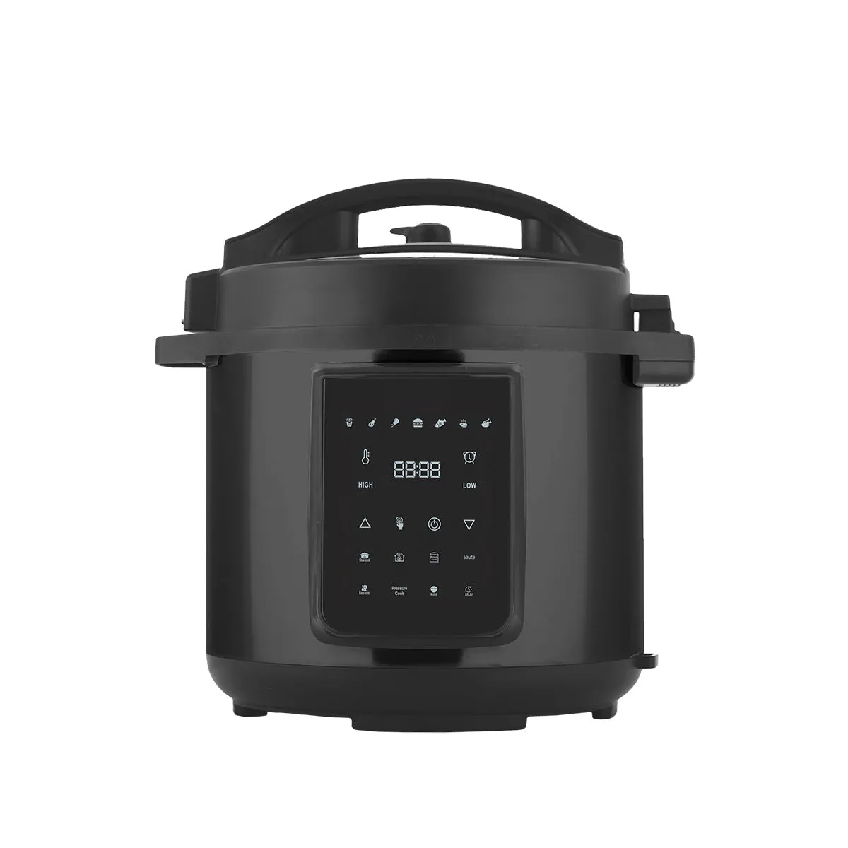 6L Air Fryer   Pressure Cooker (Black) Kitchen Appliance