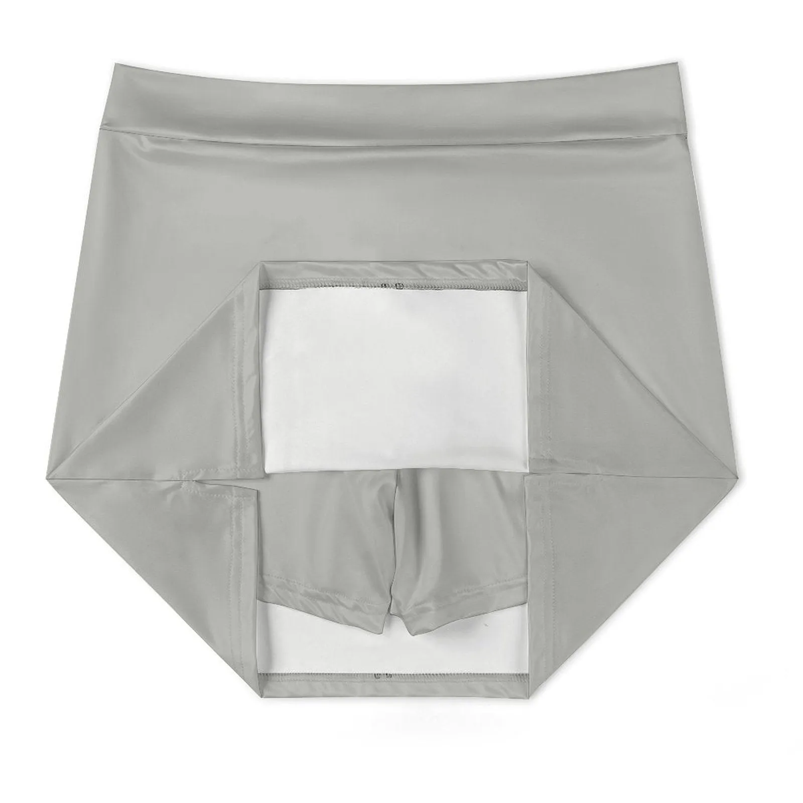 A-Line Skirt with Pocket Light proof trouser skirt Grey Nickel