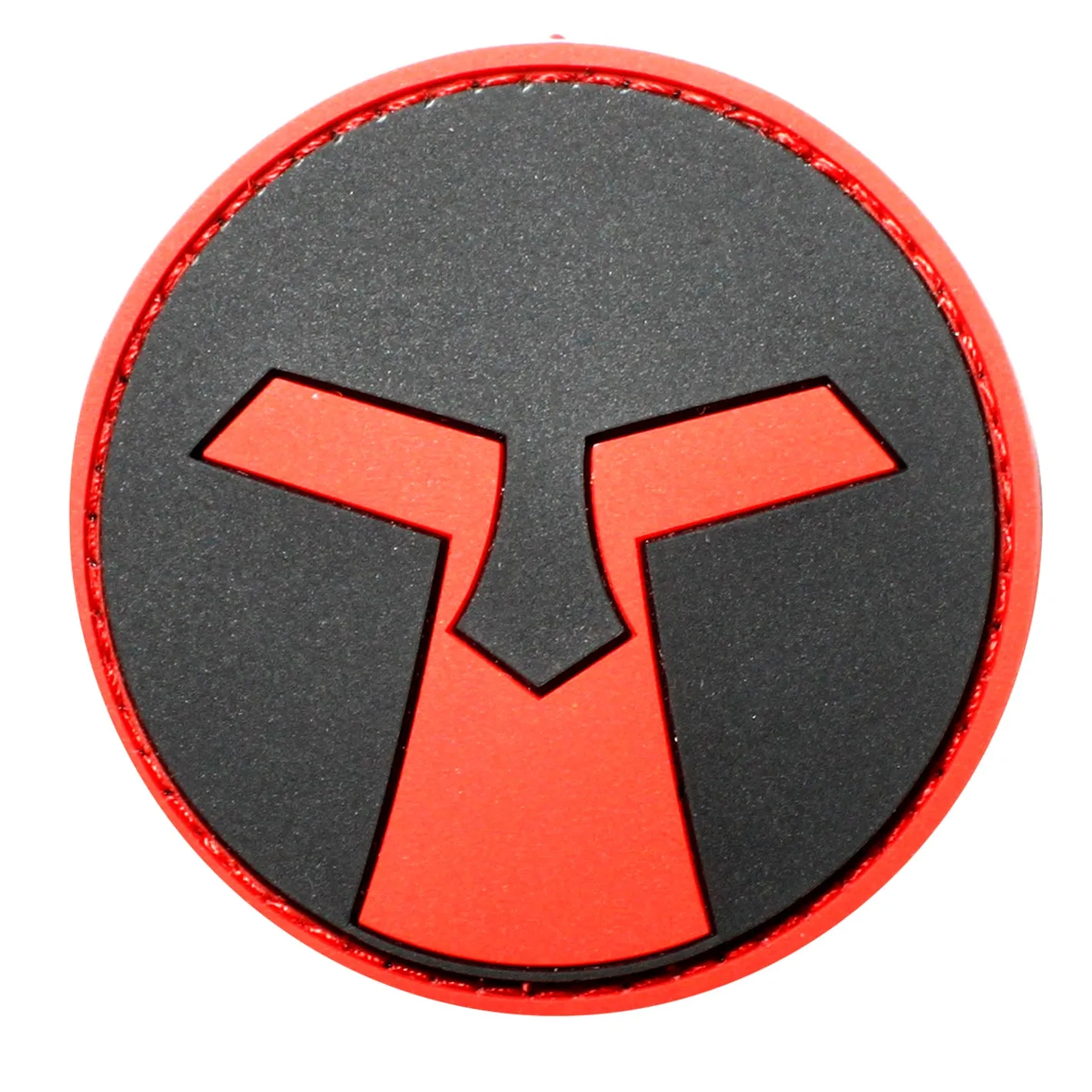 AMOEBA Spartan Logo Hook & Loop PVC Airsoft Tactical Morale Patch