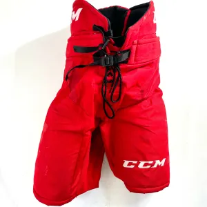 CCM HP31 - OHL Used Pro Stock Hockey Pants (Red/White)