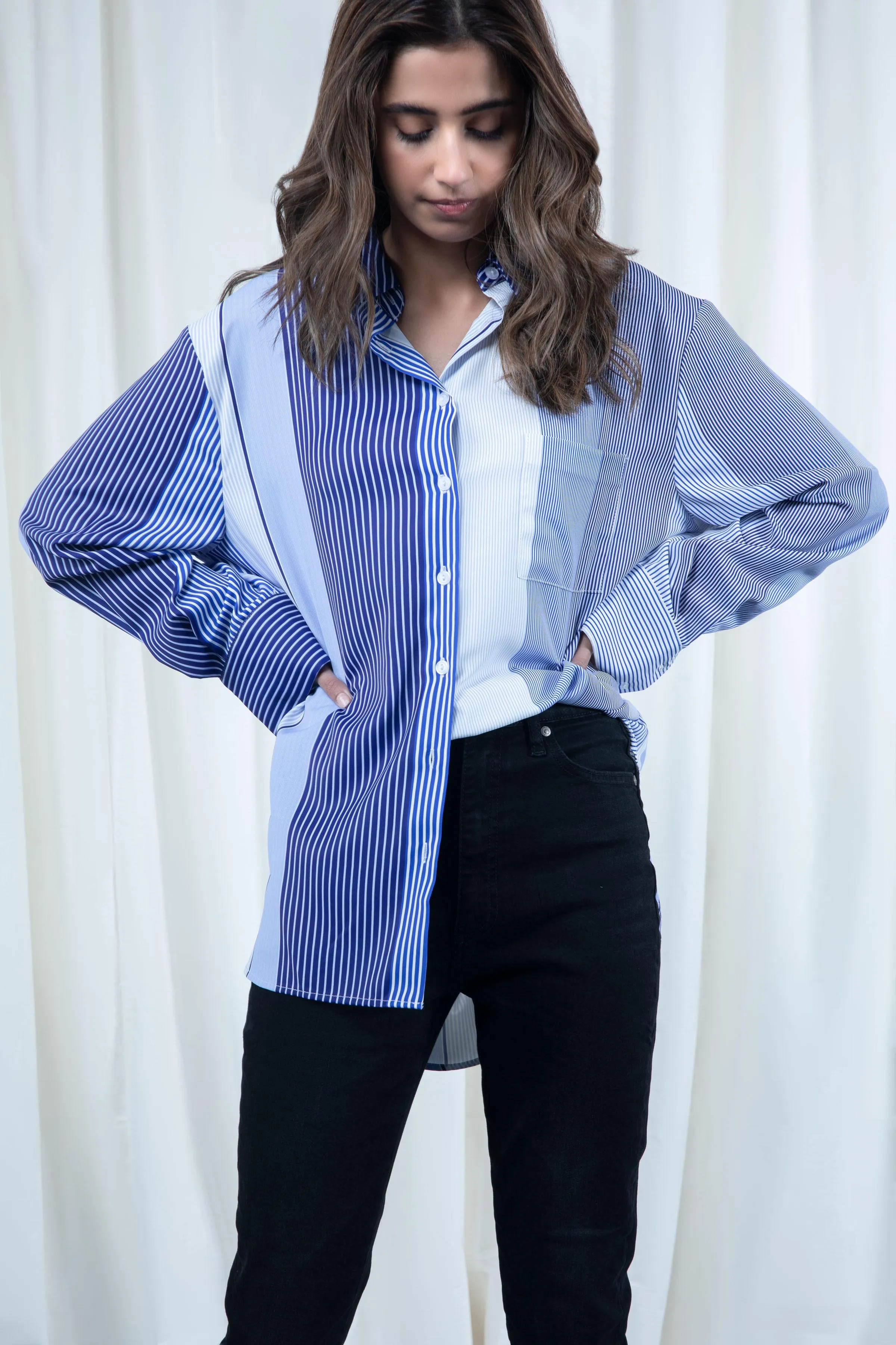 Flowy Striped Shirt