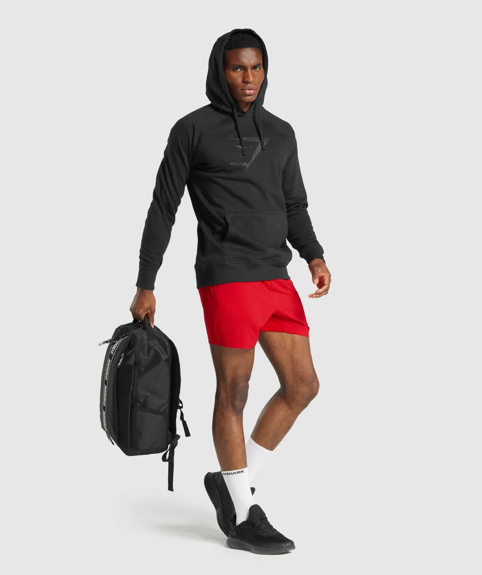 Gymshark Sharkhead Infill Hoodie - Black