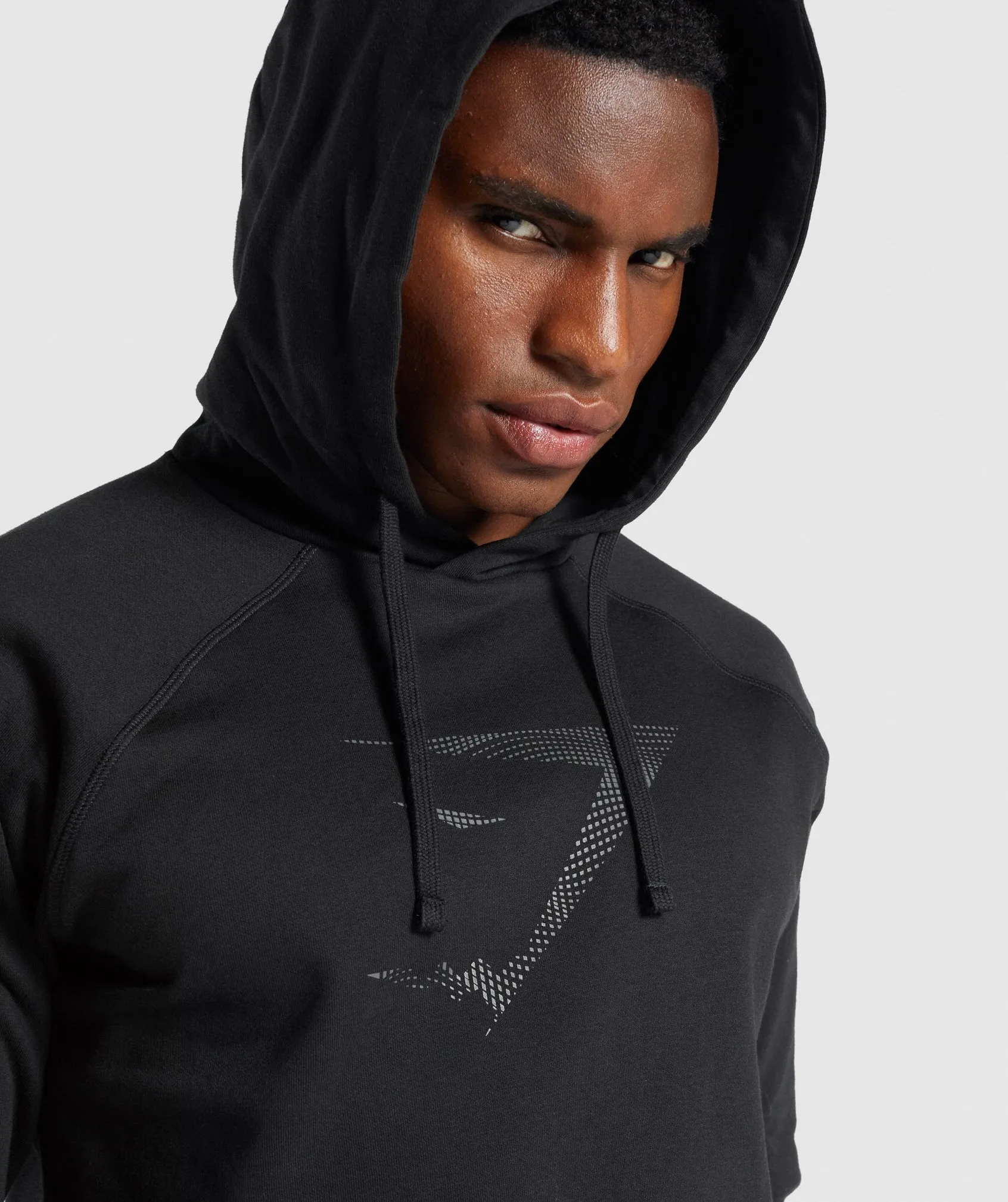 Gymshark Sharkhead Infill Hoodie - Black