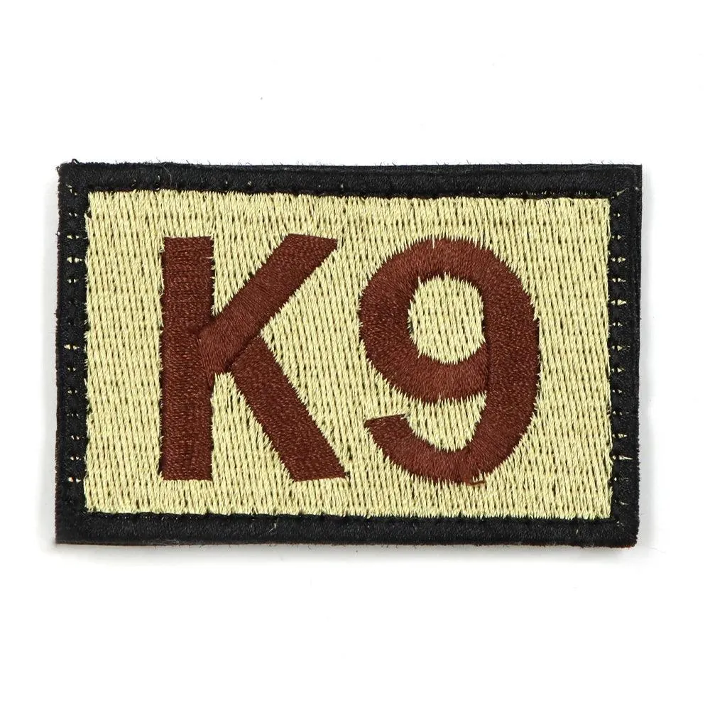 K9 Tactical Patch Bundle™ - Personalized Patches for Dog Vest, Harness, Collar