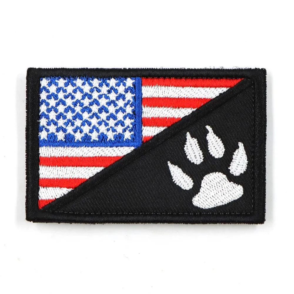 K9 Tactical Patch Bundle™ - Personalized Patches for Dog Vest, Harness, Collar