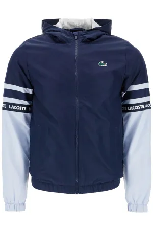 Lacoste sporty jacket with contrasting sleeves