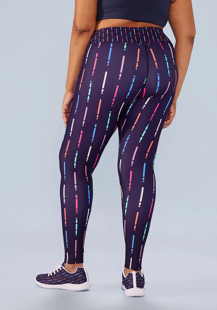 ModCloth x familiar...yet different Make a Rainbow Dash Leggings