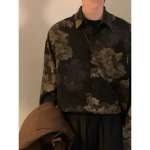 Nagawl Printed Flowy Shirt