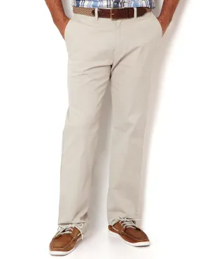 Nautica MEN Tailored Fit Flat Front Lightweight Beacon Pants