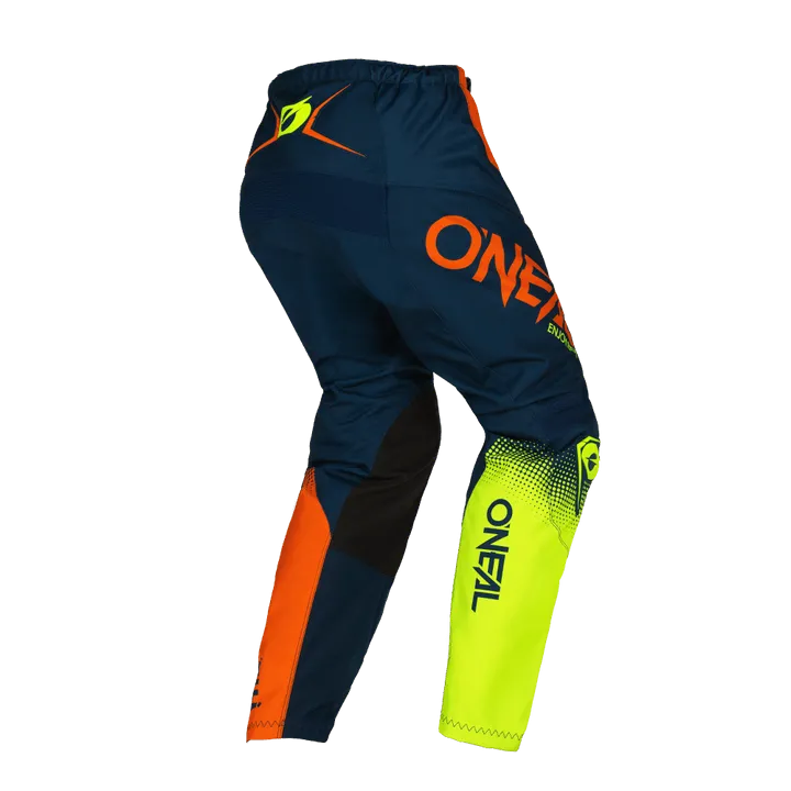 O'Neal Element Racewear Pant Blue/Orange/Neon Yellow