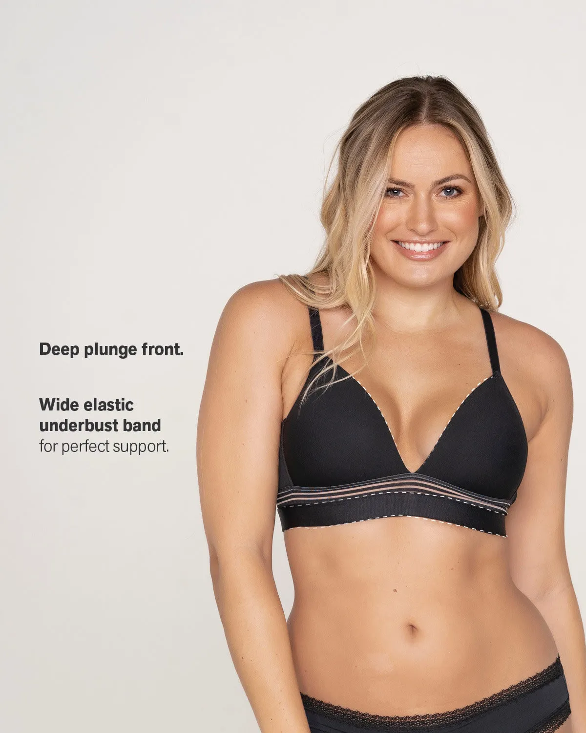 Plunge Wireless T-Shirt Bra