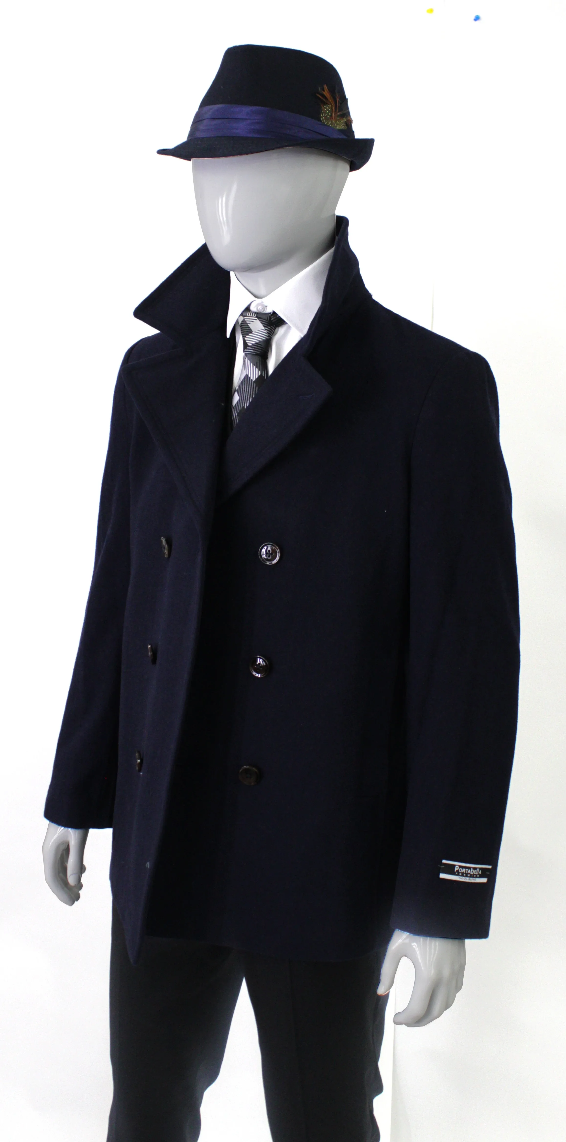 Portabella,SOLID-36"-COATS-SAX-NAVY