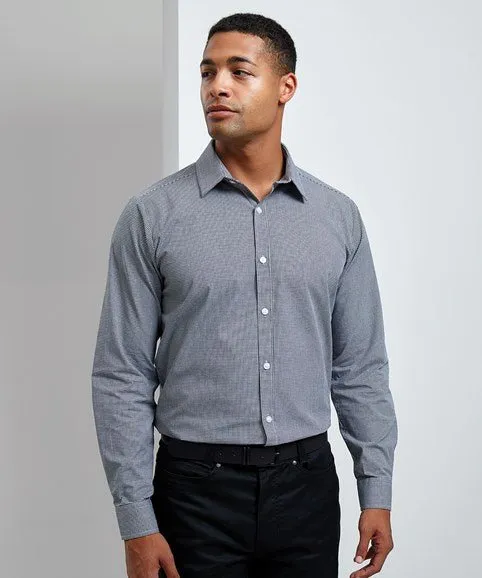 PR220 - Mens Microcheck Shirt