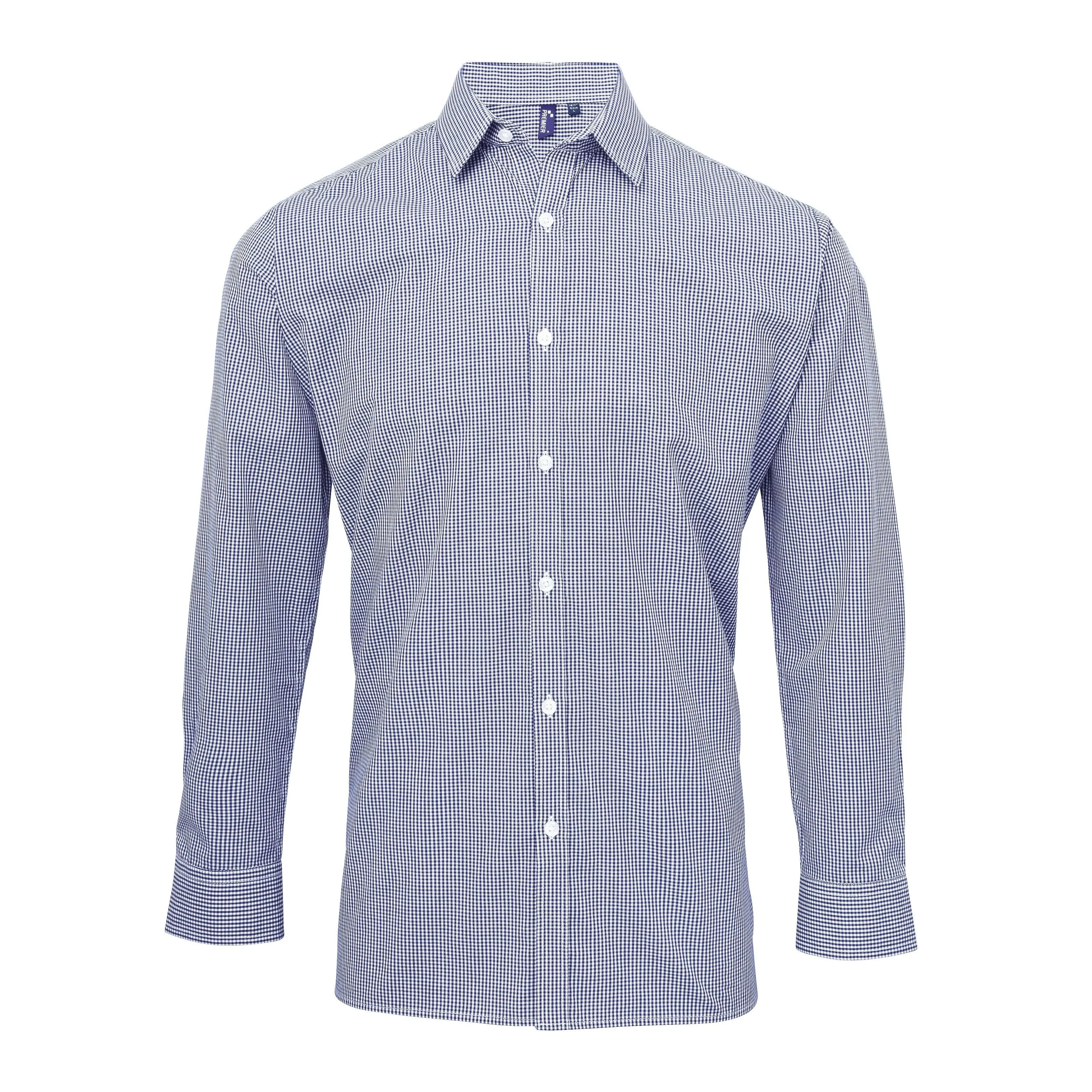 PR220 - Mens Microcheck Shirt