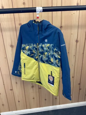 Pre-Loved Dare2B Kids' Humour II Ski Jacket | Moss  Age 13 (1239): Grade A