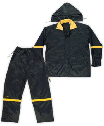 RAIN SUIT MEDIUM BK