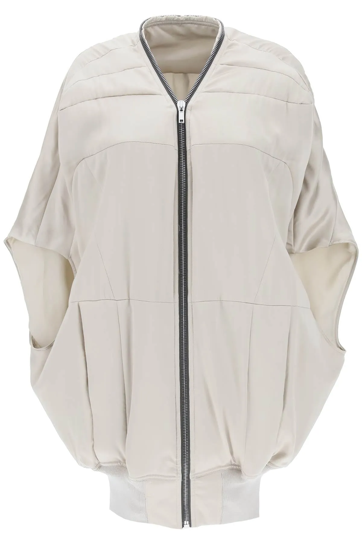 Rick owens sleeveless long quilted jacket