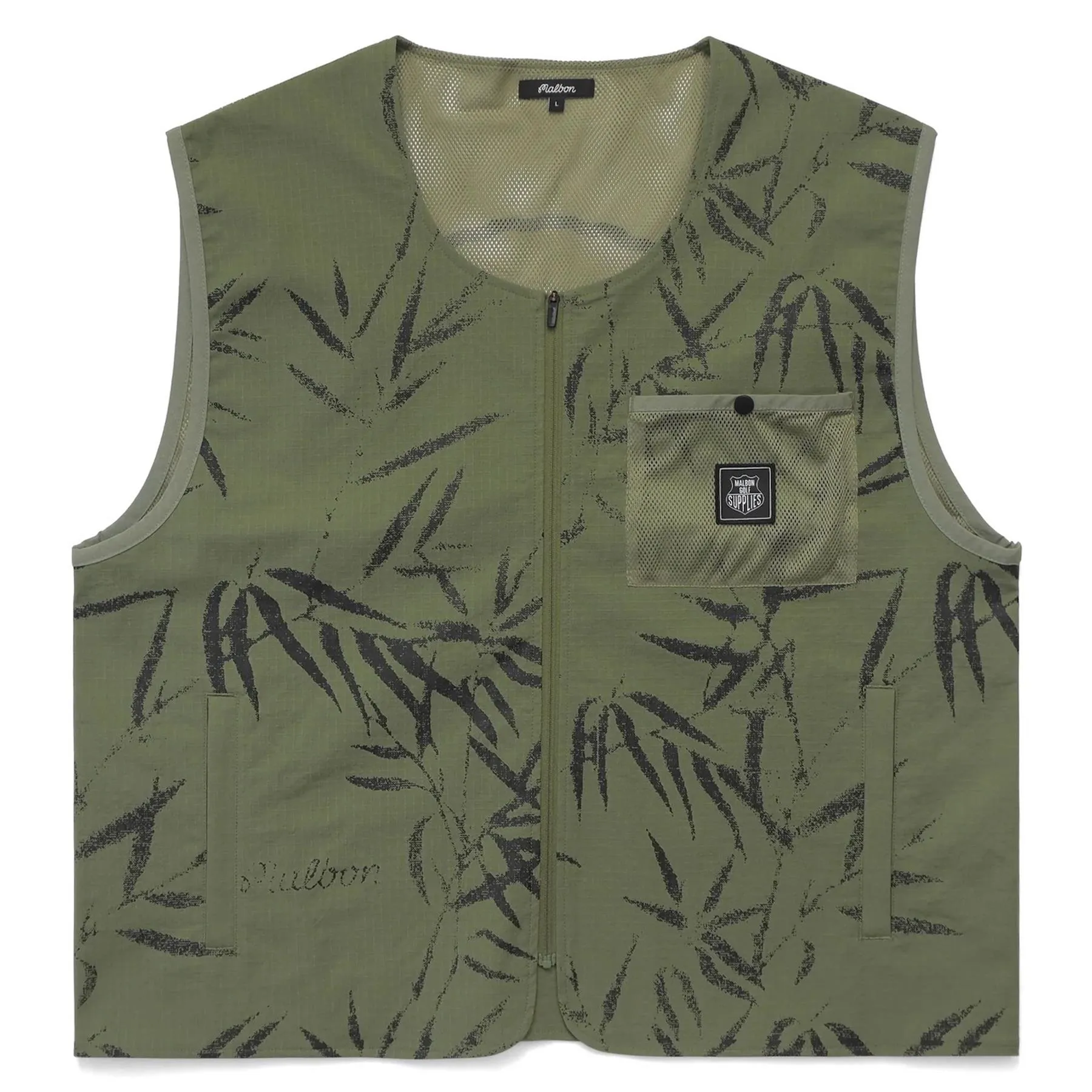 Ripstop Canvac Tac Vest Military Green - 2024