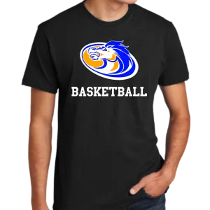 Sahuarita Mustangs Basketball Next Level Unisex Super Soft Short Sleeve T-Shirt