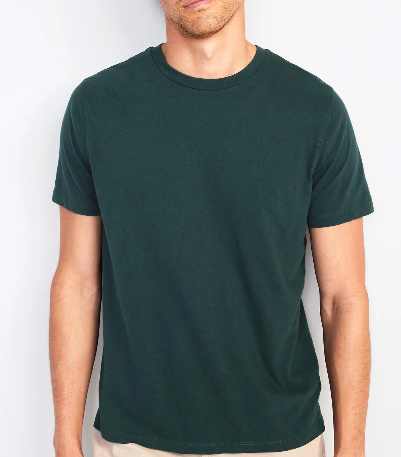 Soft-Washed Crew-Neck T-Shirt for Men Glorious Pine