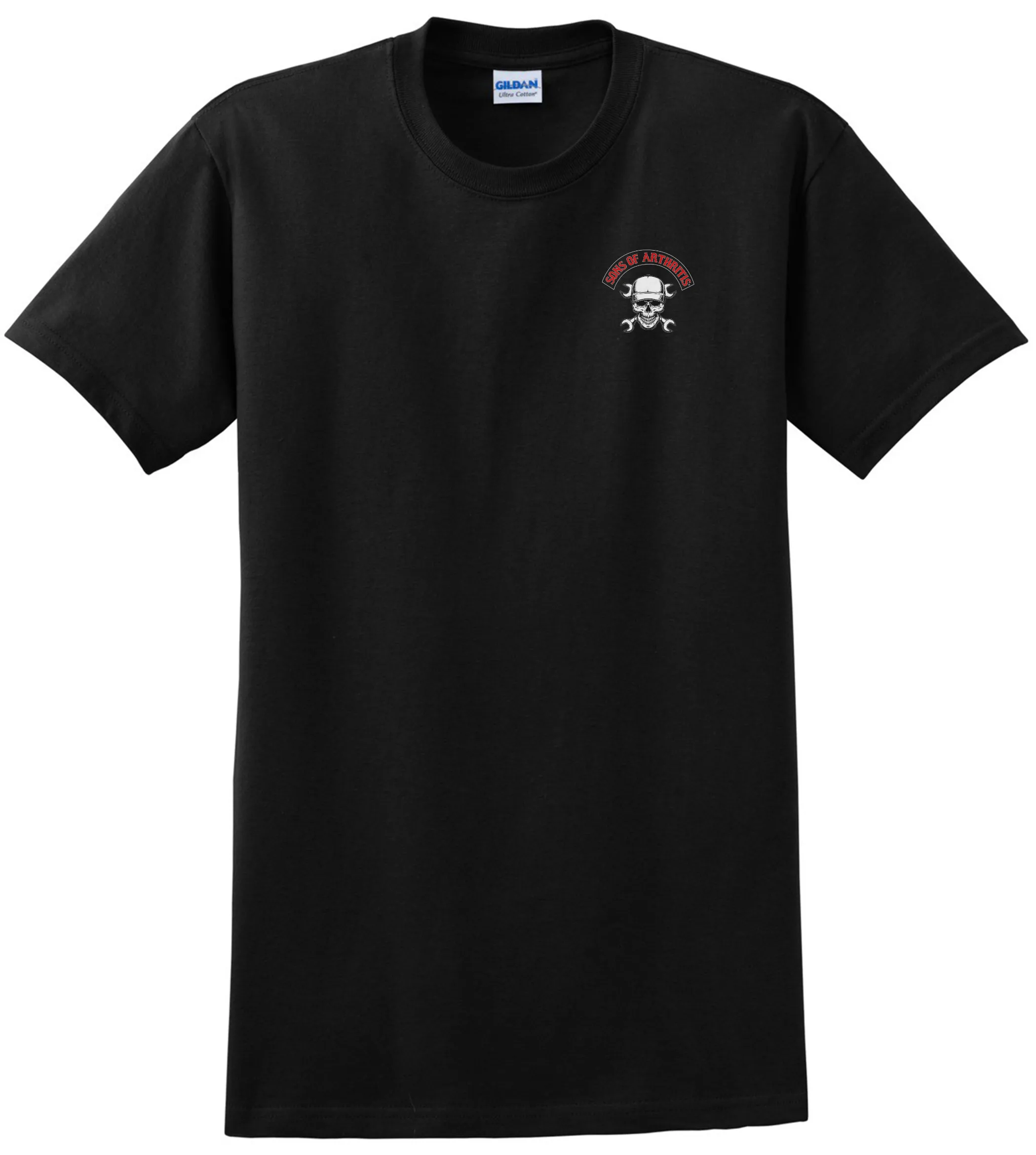 Sons of Arthritis WORKS SUCKS CHAPTER Tee (Black)