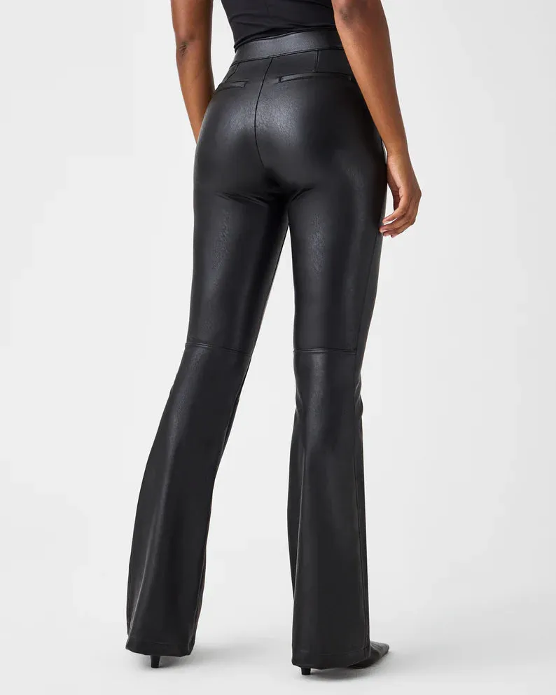 Spanx Leather Like Flare Pant