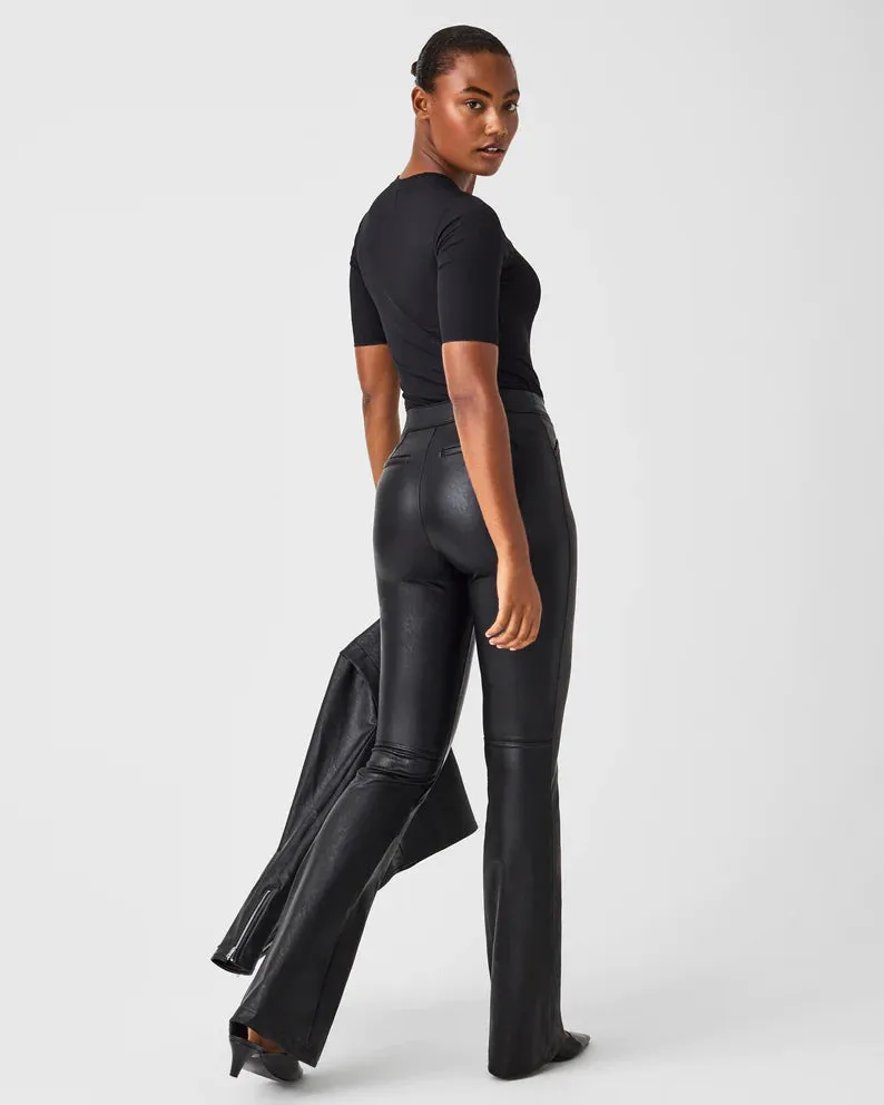 Spanx Leather Like Flare Pant