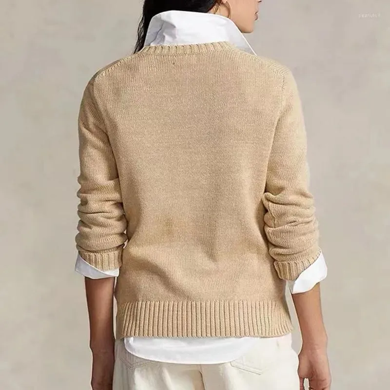 Sweaters Women's  Sweater Winter Soft Basic Women Pullover Cotton Bear Pulls Fashion Knitted Jumper Top Sueters De Mujer 29