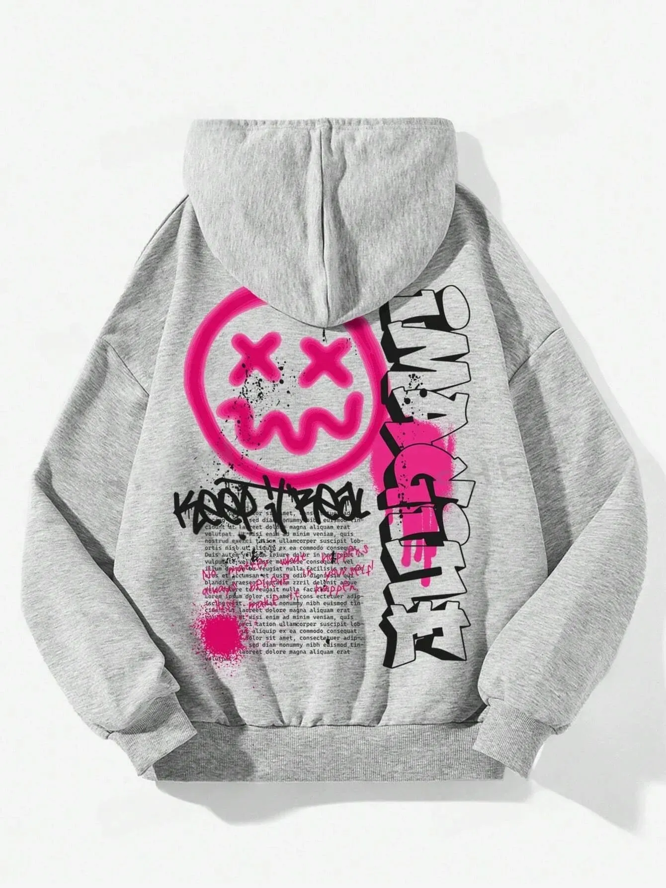 SXV  'IMAGINE’ Printed Cool Aesthetic Sweatshirt Hoodie