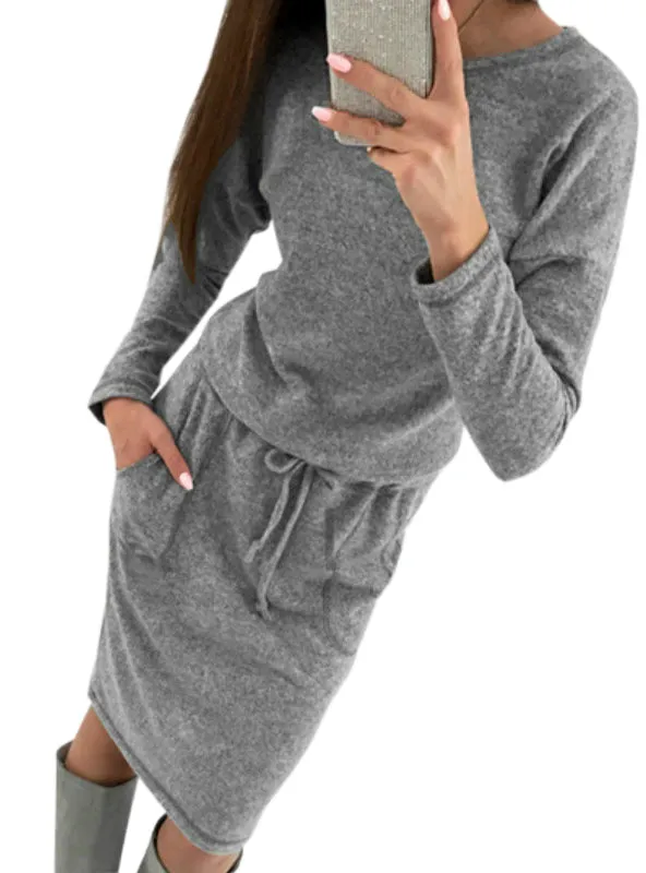 TastyHottie - Women Sweaters Dress Knitting Dress Autumn