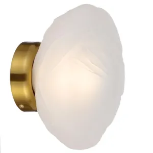 Telbix Zecca Wall Light G9 Gold Frost