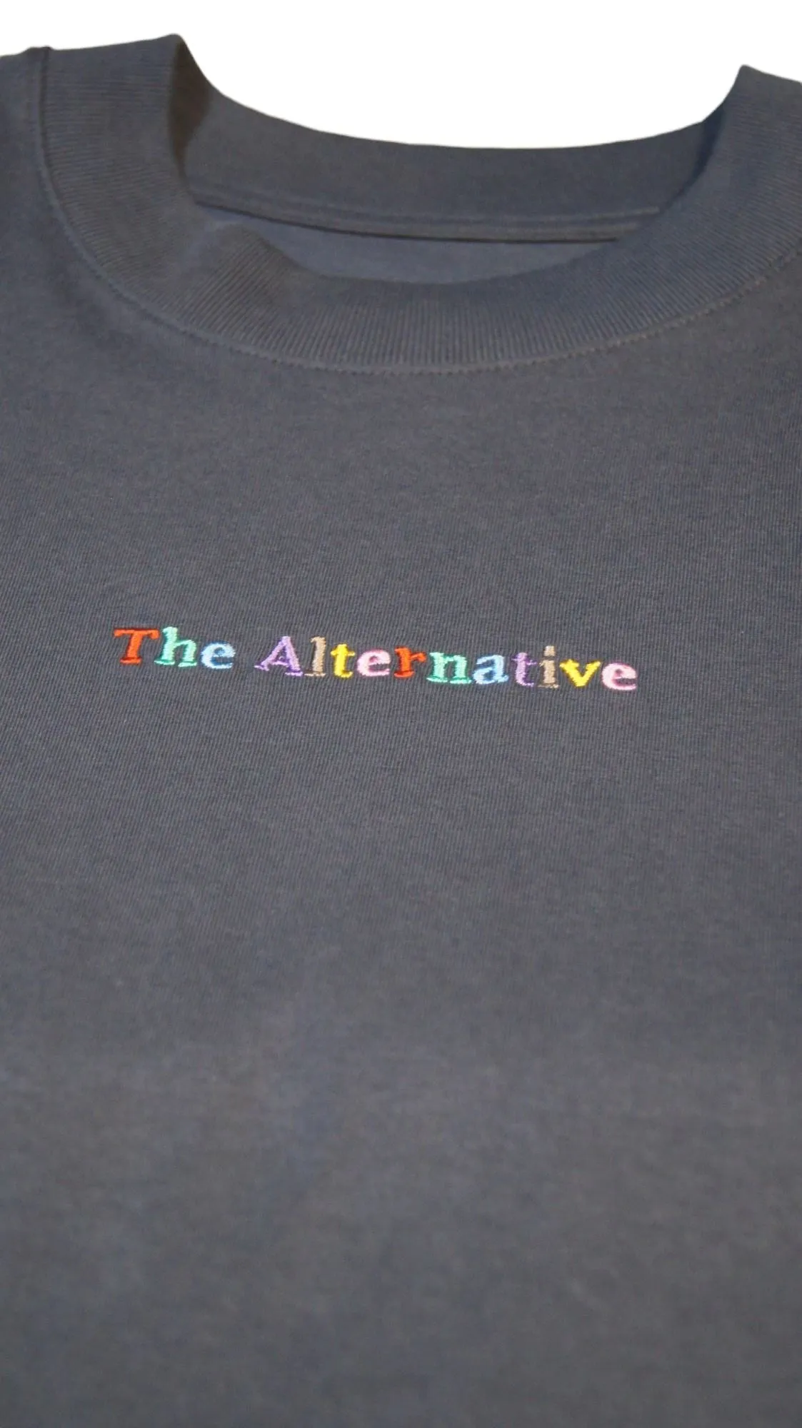 The Alternative Multicoloured Drop Shoulder T-Shirt