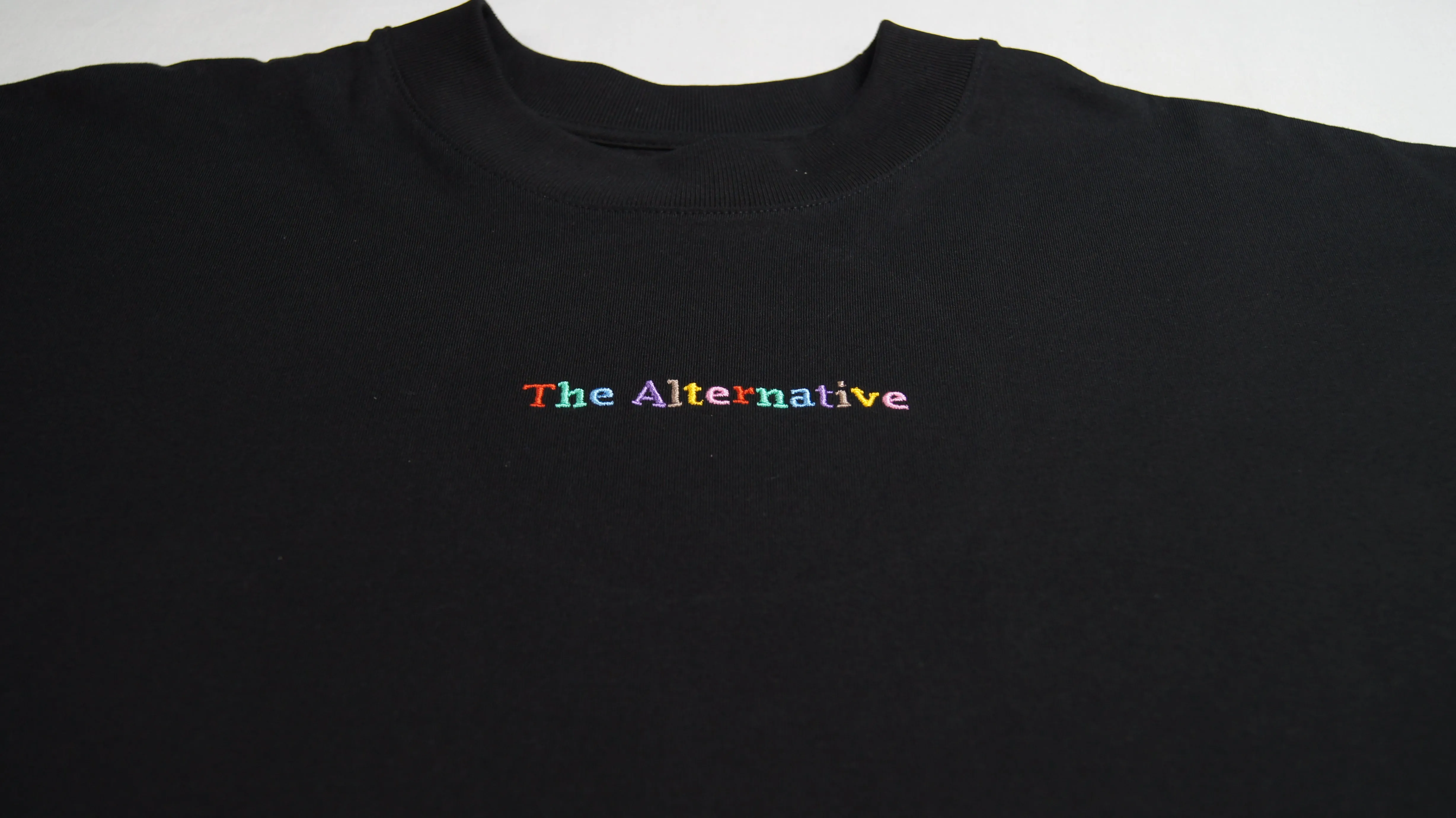 The Alternative Multicoloured Drop Shoulder T-Shirt