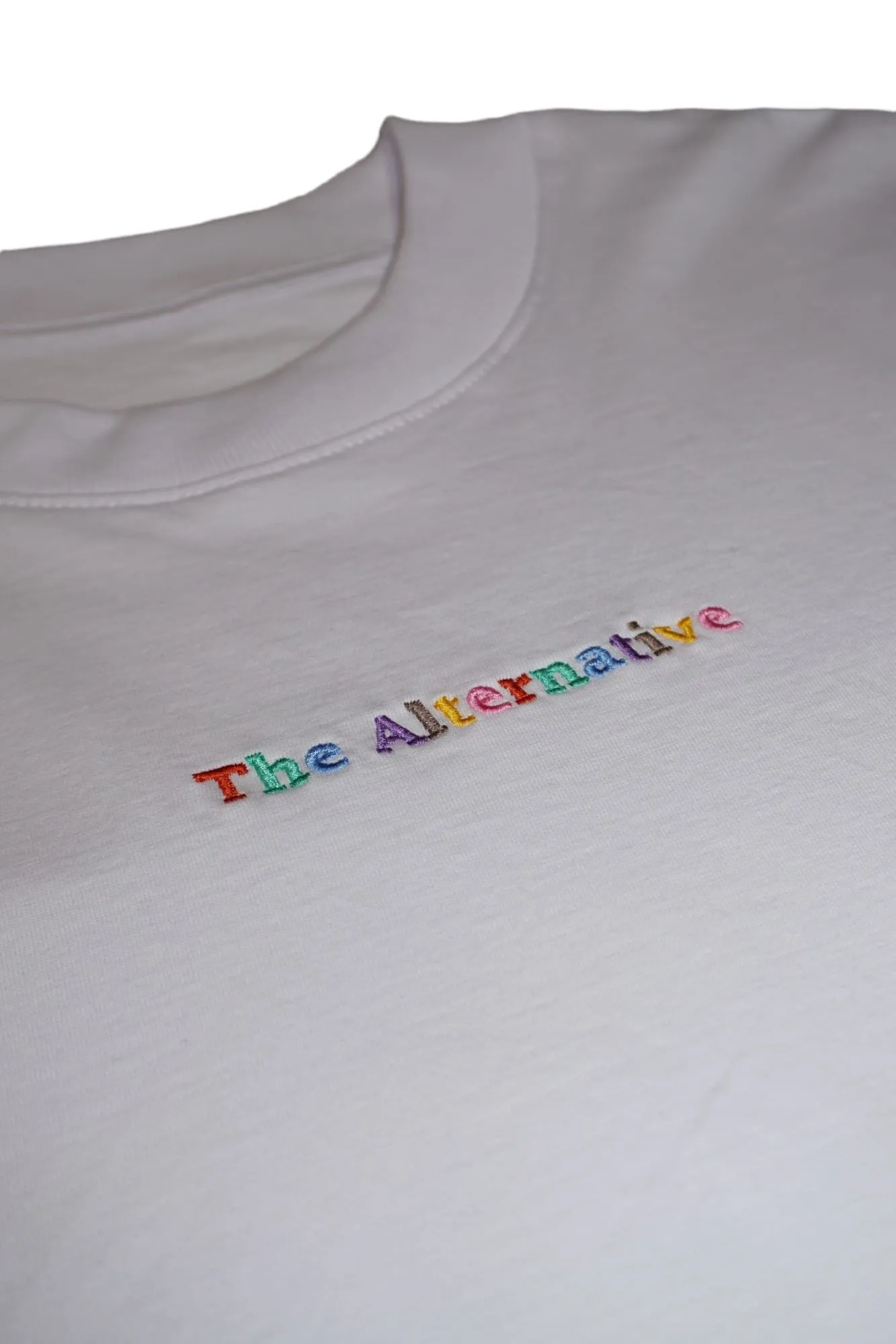 The Alternative Multicoloured Drop Shoulder T-Shirt