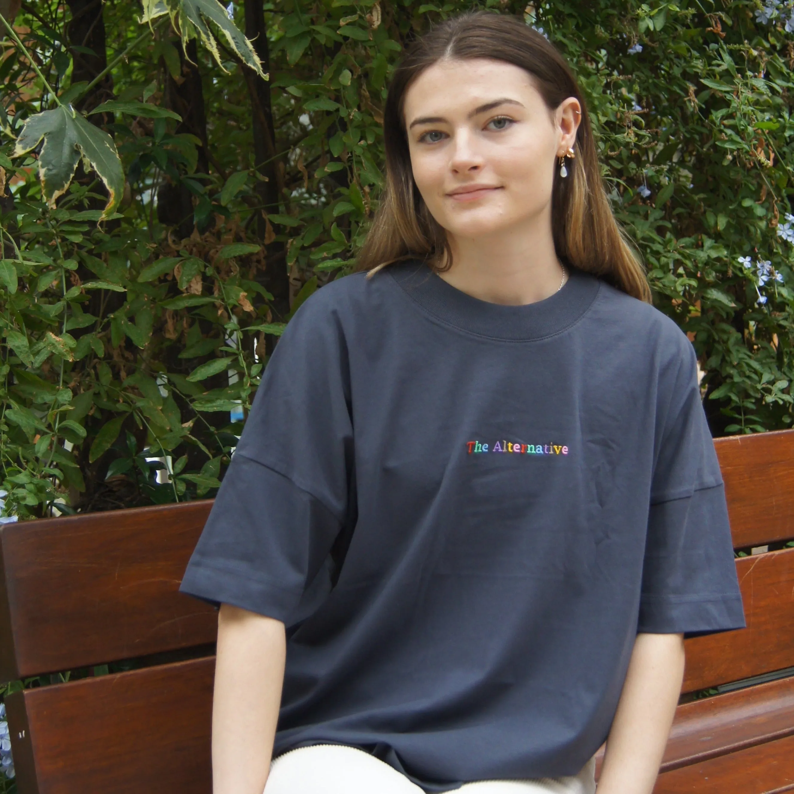 The Alternative Multicoloured Drop Shoulder T-Shirt