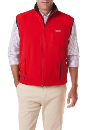 Tidal Wind Vest Cardinal Red