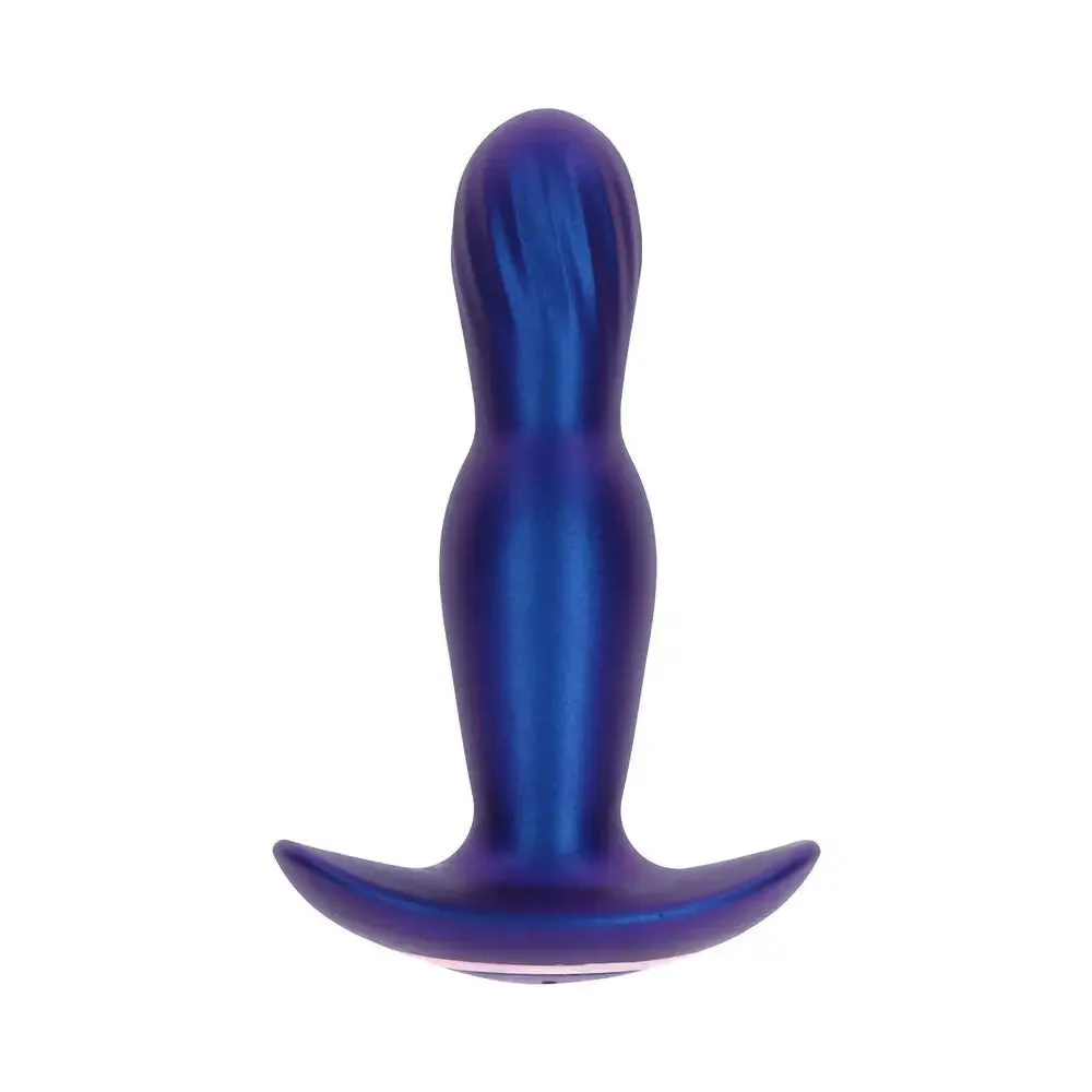 Toyjoy Silicone Blue Rechargeable Inflatable and Vibrating Buttplug