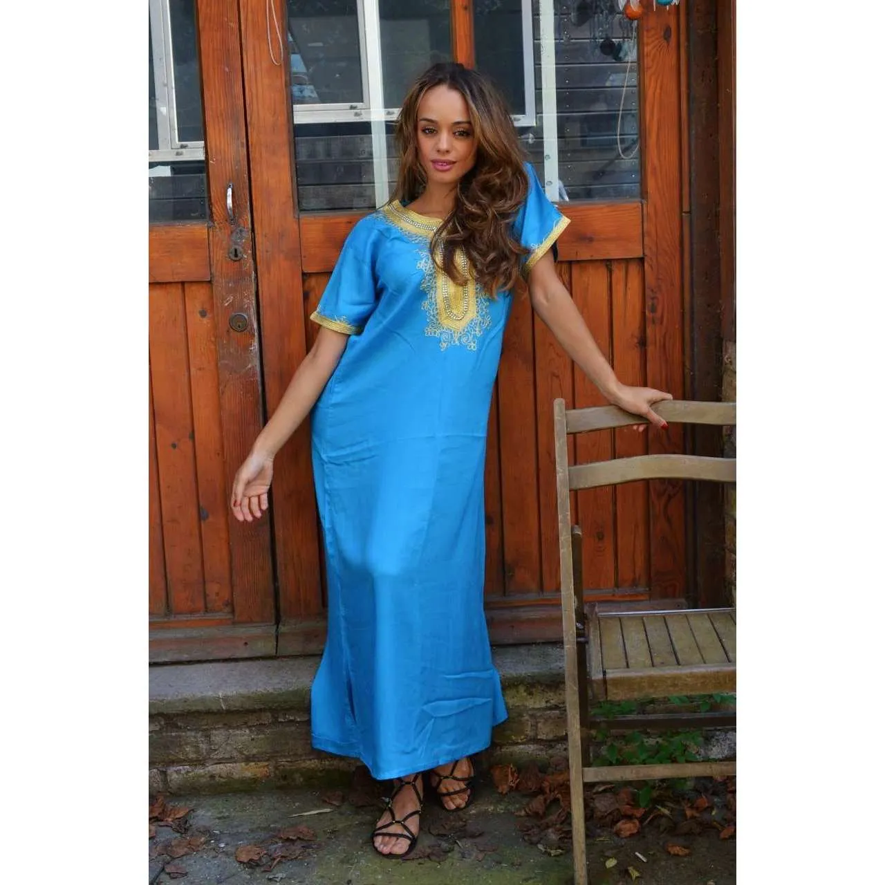 Turquoise Resort Kaftan Fez Style