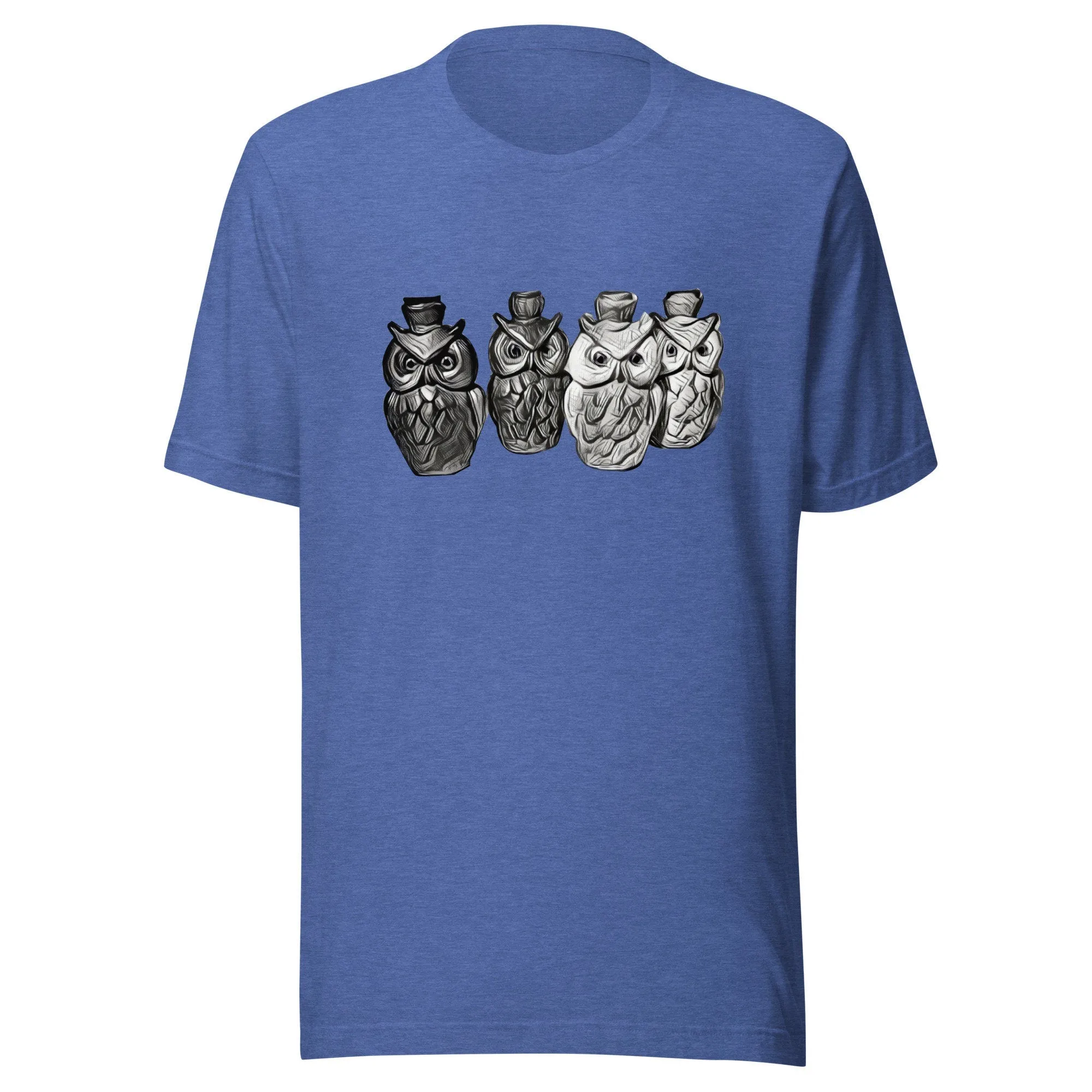 Vintage Owl Patio Light Retro T-Shirt | Mens & Womens Graphic Tee